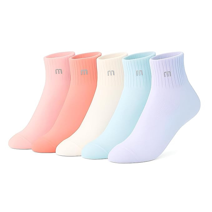 MENLEE Socks for Women Ankle Length | Comfortable Premium Cotton, Lightweight & Durable | Multicolor